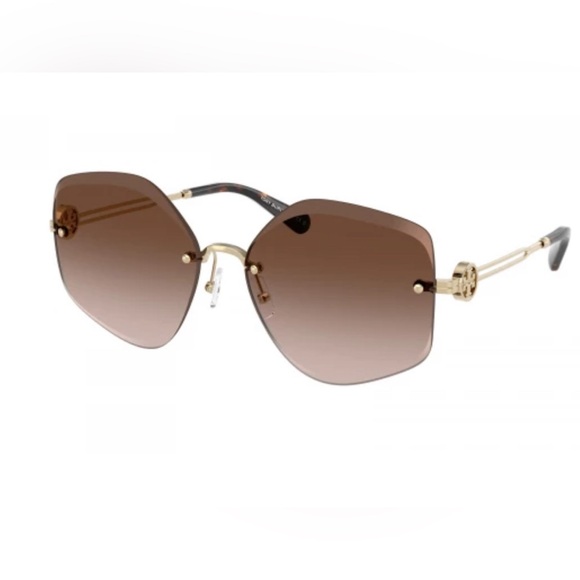 New Tory Burch Gradient Sunglasses - Picture 1 of 5